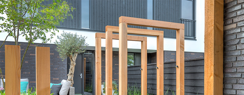 Houtbouw pergola