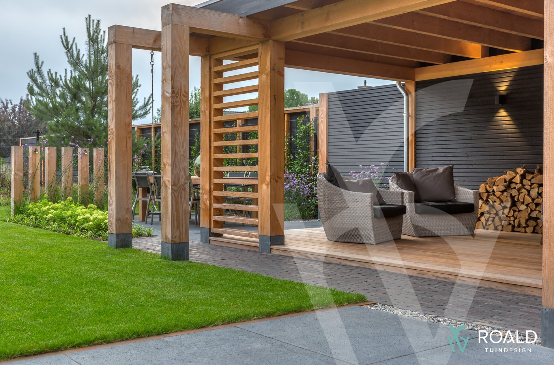 Overkapping in de tuin 1 projecten roaldtuindesign