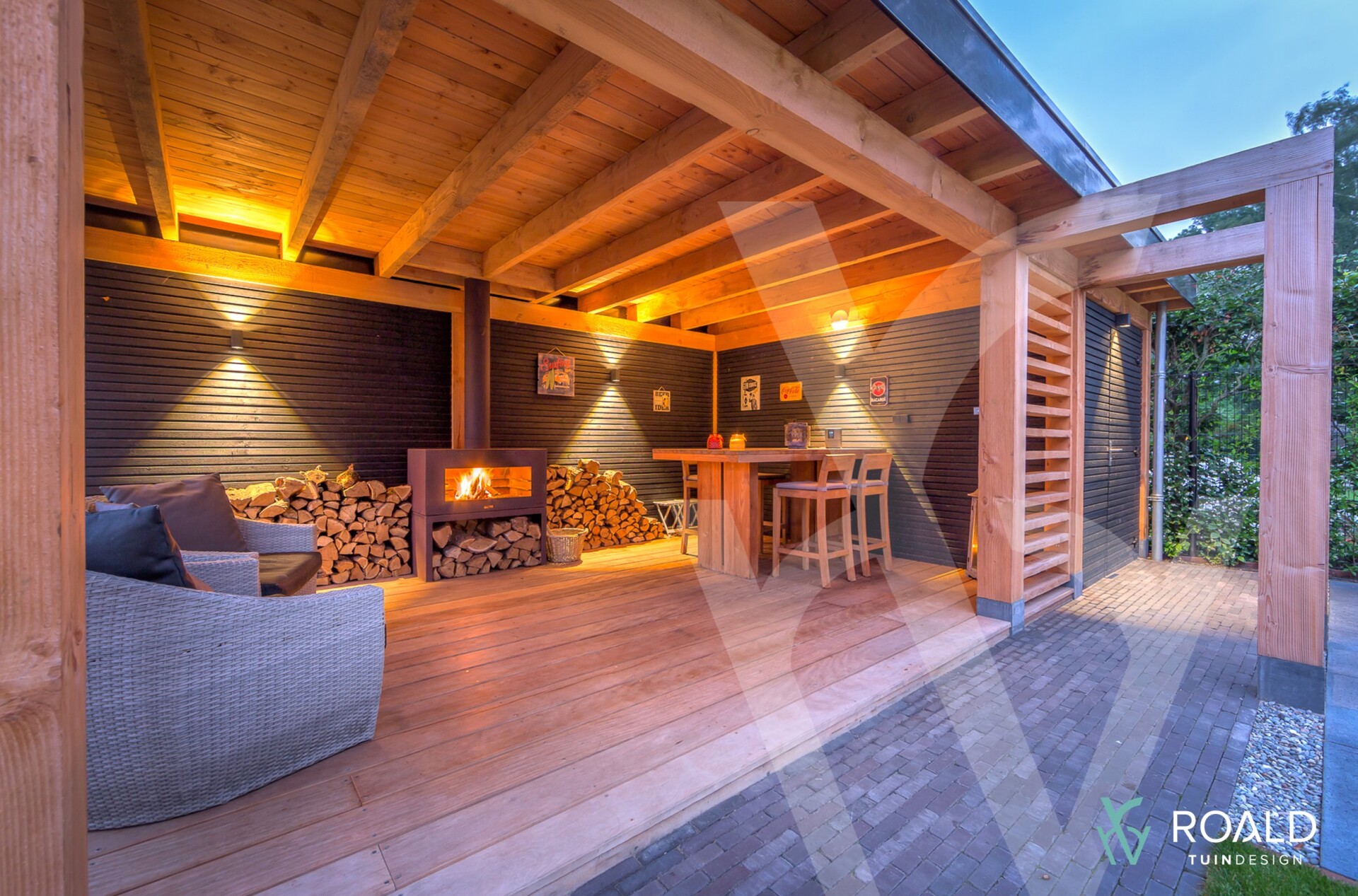 Overkapping in de tuin 4 projecten roaldtuindesign